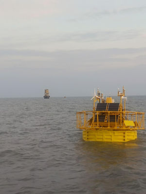 9m Floating Lidar Boy Boat สถานที่เก็บข้อมูล